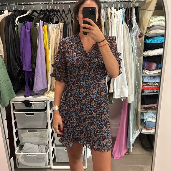 Lost + Wander floral dress, size S, barely worn - Picture 1 of 5